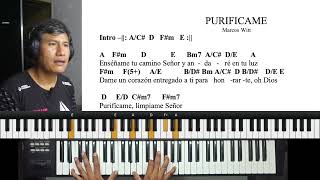 PURIFICAME - MARCOS WITT - TUTORIAL PIANO (UPDATED)