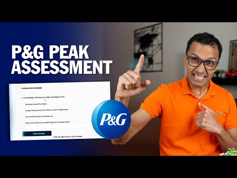 How to Ace P&G Peak Performance Online Test - Best Tips and Tricks
