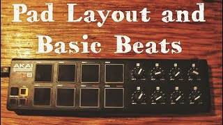 Video thumbnail for Retro pad - Akai LPD8 tutorial: Basic Pad Layout and Basic Beats for Beginners practice by Lockdown Countdown