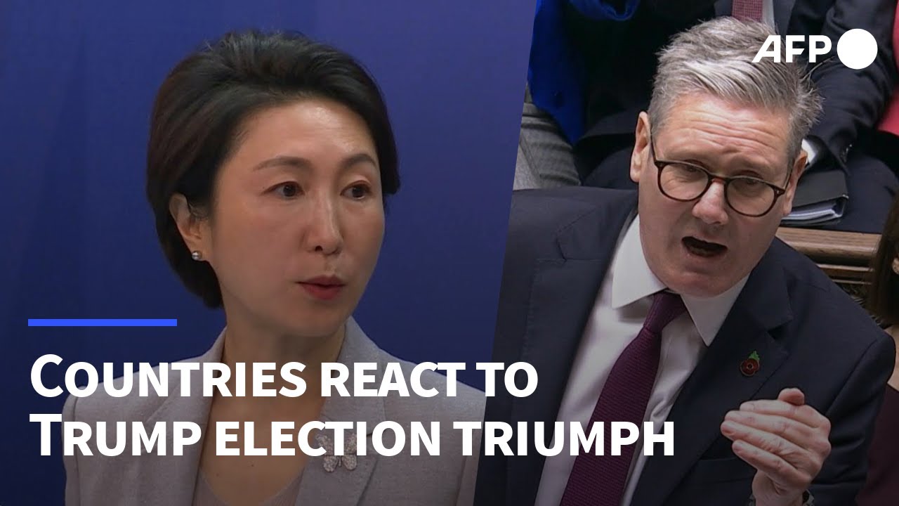 Countries around the world pledge to work with Trump after election triumph | AFP