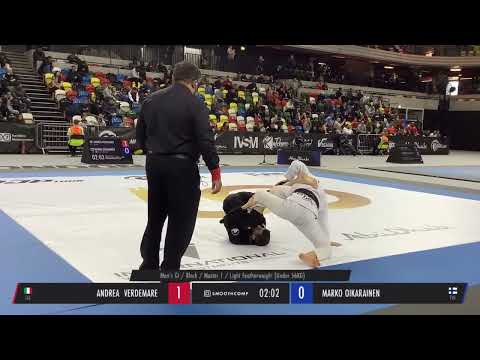 ANDREA VERDEMARE vs MARKO OIKARAINEN - LONDON GRAND SLAM JIU JITSU 2022