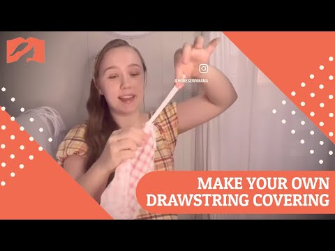 Head Covering Tutorial✨SIMPLE Method to Make Your Own Drawstring Covering