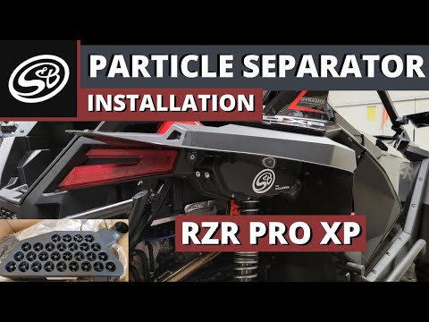 RZR PRO XP - S&B Particle Separator Install