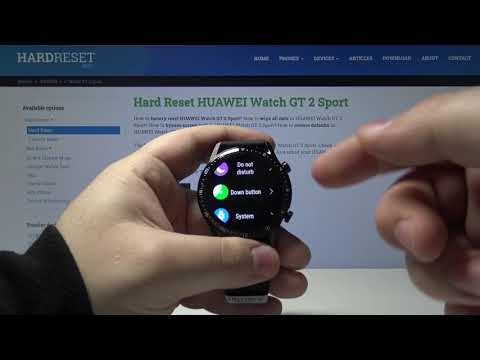 How to Customize Down Button in Huawei Watch GT 2 Sport – Personalize SmartWatch
