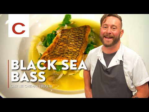 Black Sea Bass | Chef Lee Chizmar | Tips & Techniques