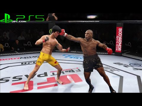 UFC4  Bruce Lee vs Mike Tyson EA Sports UFC 4