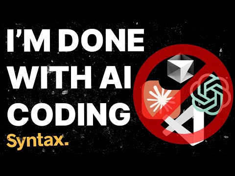 Syntax: I'm done with AI Coding
