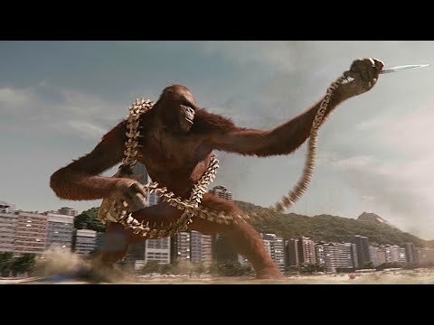 scar king and shimo arrived at Rio de Janeiro Godzilla x kong the new empire (no background music)