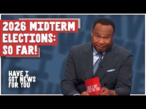 Comedians roast Trump, midterms, AI & more | Have I Got News For You
