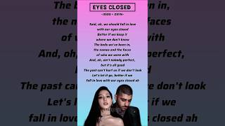 Download lagu Jisoo × zayn - eyes closed lyrics #jisoo #zayn #eyesclosed #lyrics #lyricvideo mp3