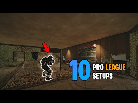 10 PRO LEAGUE SITE SETUPS - Rainbow Six Siege