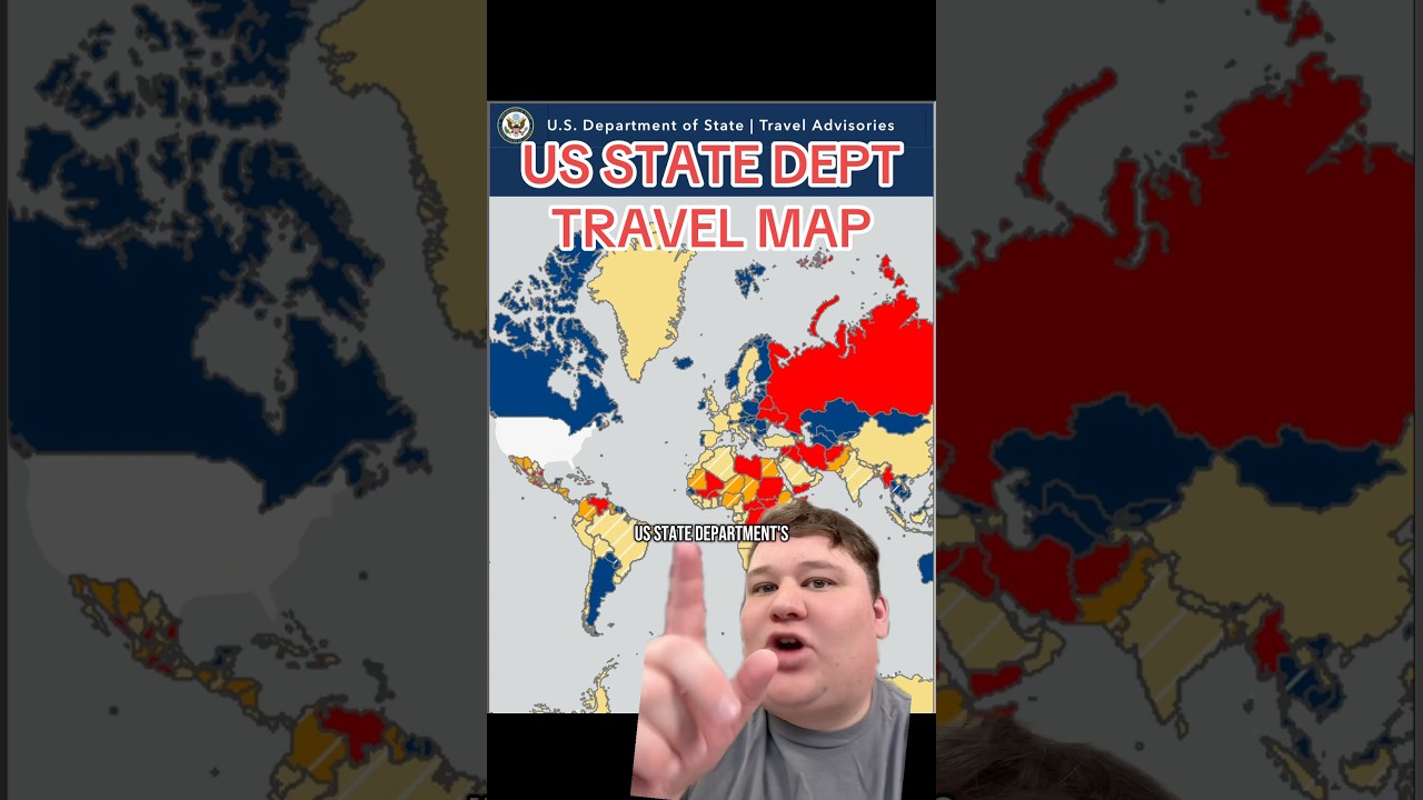 US STATE DEPT TRAVEL ADVISORY MAP #history #travel #map #maps #travelling #traveling #usa #tourism