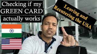Does My Green Card Work? 😅 First Immigration Experience in the USA on GC
