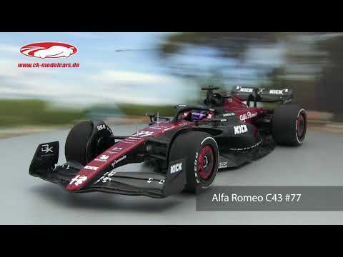 Minichamps 1:18 Valtteri Bottas Alfa Romeo C43 #77 Australia