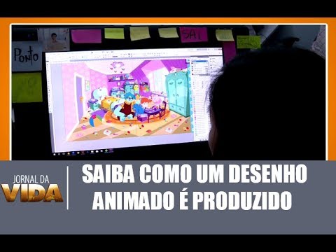 Learn the process of creating a cartoon - Jornal da Vida - 01/22/18