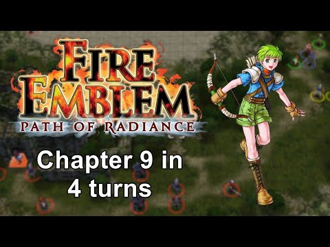 Fire Emblem: Path of Radiance - Chapter 9 in 4 turns