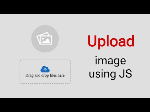 Upload Image Using Js Html Css Javascript