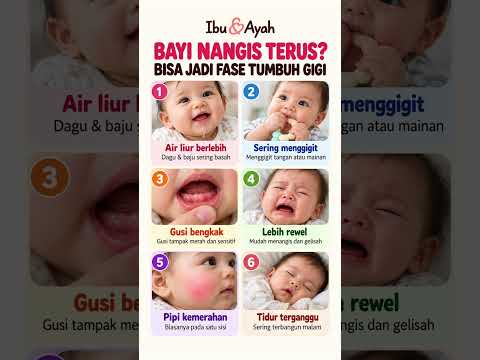 Bayi Menangis dan Sering Menggigit? Kenali 6 Tanda Tumbuh Gigi #ibudanayah