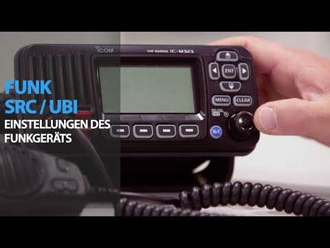 Funk SRC / UBI - Tutorial : Einstellungen des Funkgeräts