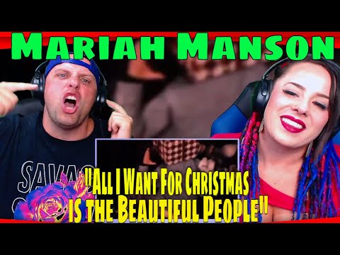 First Time Hearing Mariah Manson - "All I Want For Christmas is the Beautiful People"
