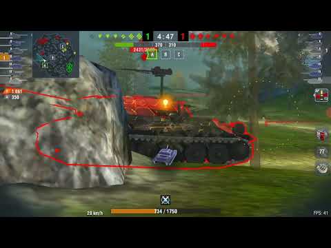 WOT Blitz OBJ.704 ammo rack