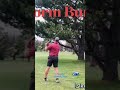 FlingGolf: Worm burner shot to go under trees or around obstructions. Get out and play FlingGolf!