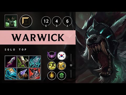 Warwick Top vs Aatrox - KR Master Patch 25.13