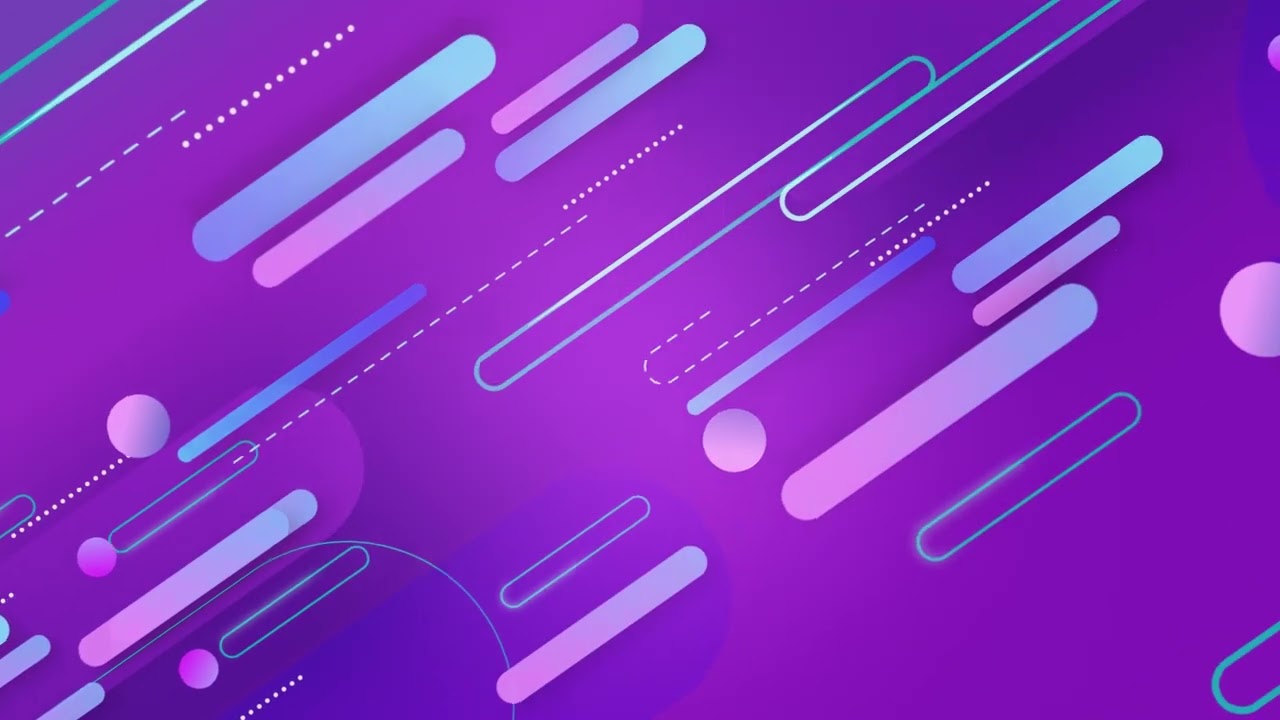 Abstract Purple & Blue Gradient Background | Modern Design & Aesthetic Wallpaper| Stock Footage