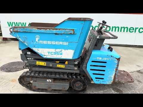 2021 messersi tc95d 1 ton high tip tracked dumper - Image 2