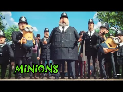 Minions escapes from police guards minions 2015 HD