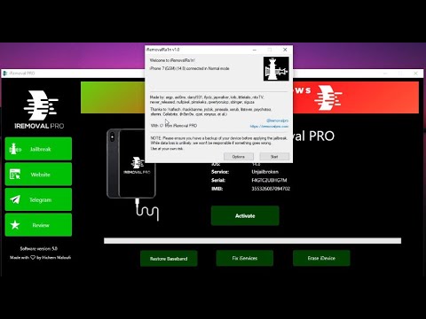 Install Checkra1n Windows Jailbreak iRemovalra1n iOS 14.8.1 NO USB Run Checkra1n No USB iRemovalra1n