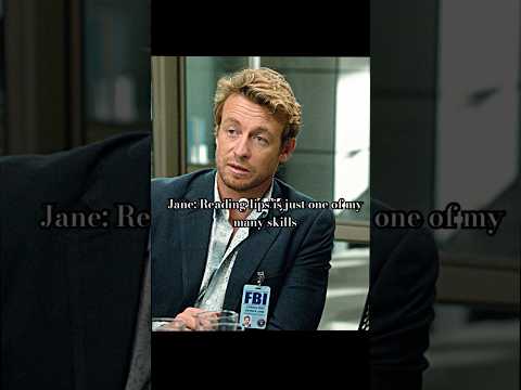 Jane: Reading lips is just one of my many skills.#fouryou #thementalist #shorts