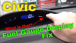Honda Civic Fuel Gauge Display Repair (2006-2011)