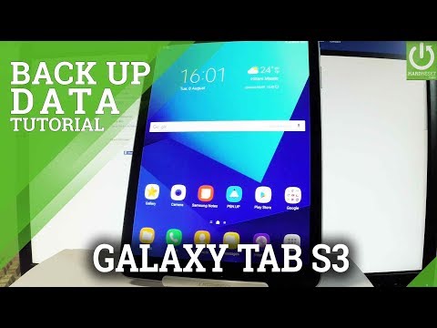 Back Up Data in SAMSUNG Galaxy Tab S3 - Enable Google Backup