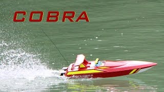 preview picture of video 'Graupner Cobra RC Offshore Raceboat - Maxipark Hamm 2014'