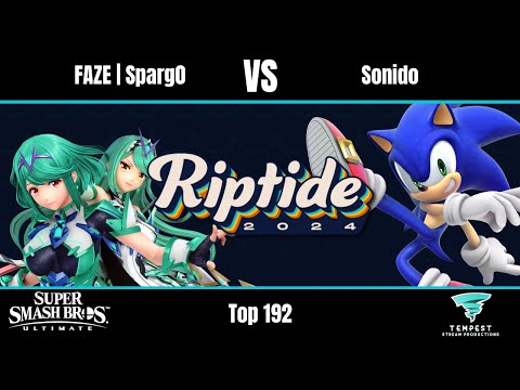 FAZE | Sparg0 (Pyra/Mythra) vs Sonido (Sonic) - Ultimate Top 192 - Riptide 2024
