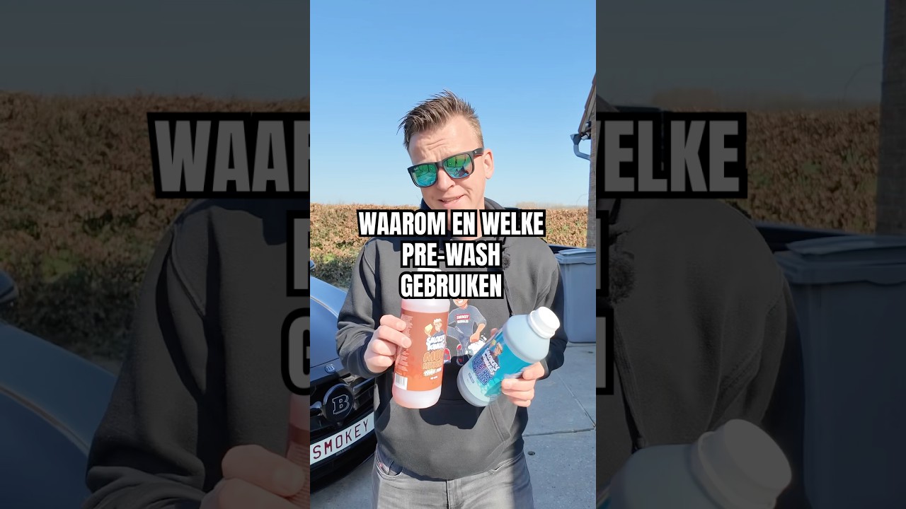 Welke pre-wash moet ik gebruiken?