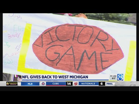 NFL gives back to West Michigan
