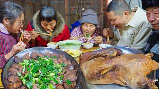 Download lagu Sausage Feast in Hidden Chinese Village | Primitive Lifestyle mp3