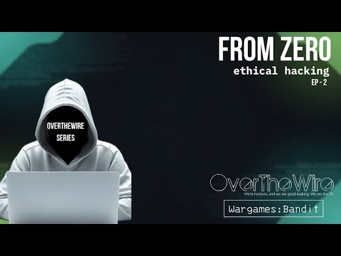 Learn Ethical Hacking from Zero 🚀 | OverTheWire Bandit Level 0–5 – Episode 2