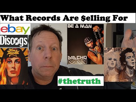 WHAT RECORDS ARE REALLY SELLING FOR | Discogs Ebay Metal Rock Punk