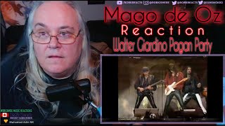 Mago de Oz Reaction - Walter Giardino Pagan Party - First Time Hearing - Requested