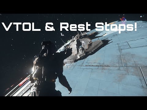 Star Citizen 3.6 PTU - VTOL Functionality & Revamp Rest Stop!