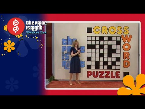 TPIR SHOWCASE Prizes are Spelled Out in a Giant Crossword Puzzle! - The Price Is Right 1984