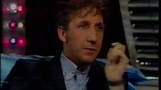 Pete Townshend interview The Tube 1982 (with Uniforms video)