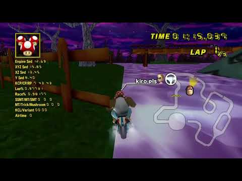 CTGP Tracks Done Backwards - Abandoned Boardwalk Complete Solution (Reverse Ultra)