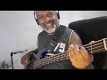 Let's groove earth wind and fire - Bass Cover