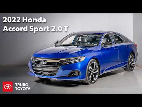 2022 Honda Accord Sedan Sport 2.0 Automatic in Blue for sale at Truro Toyota in Truro, NS