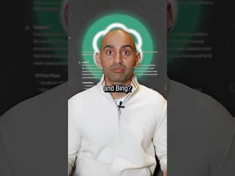 A lot of people are saying they no longer use Google, instead they just turn to AI solutions