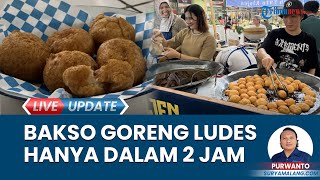 Kuliner Bakso Goreng di Pasar Klojen Kota Malang, Bawa 160 Porsi Bisa Habis dalam 2 Jam